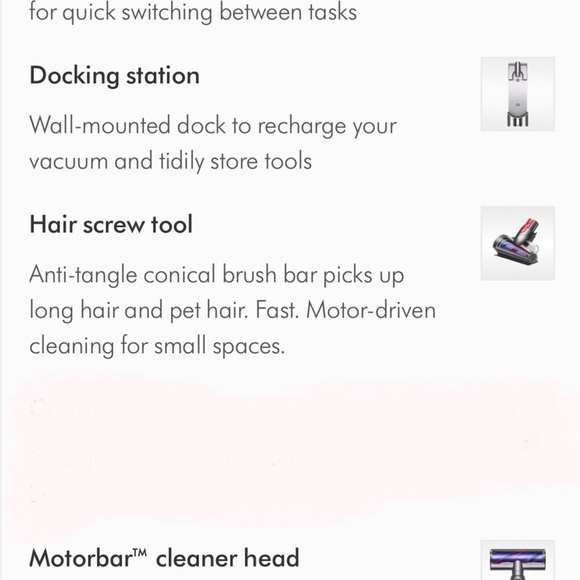 Dyson V8 accessories - Picture 7 of 7